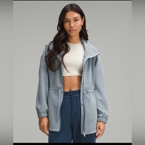 Lululemon Softstreme Cinch-Waist Full Zip Jacket